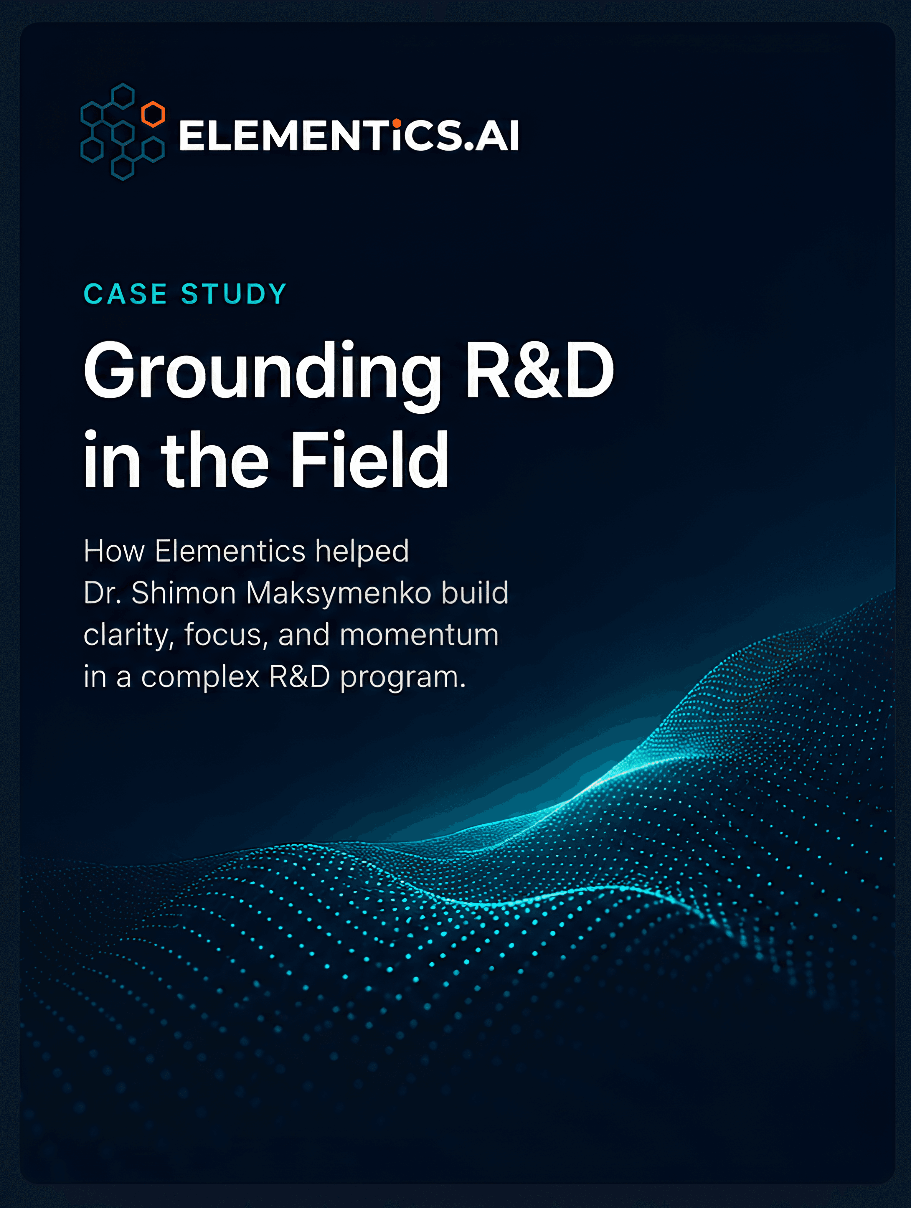 Grounding R&D in the Field